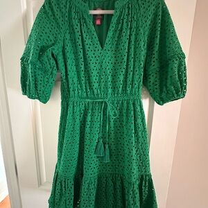 Vince Camuto Vibrant Green Dress
